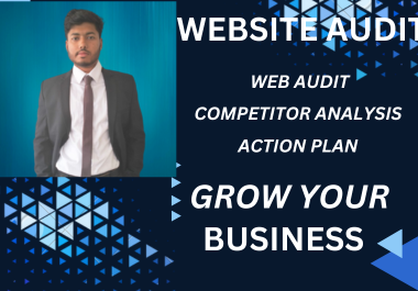 I Will Provide SEO Audit Report,Competitor Analysis with Action Plan