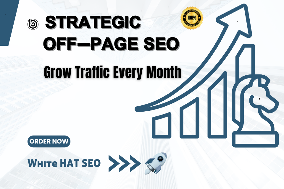 Powerful Monthly Off-Page SEO with High Authority Backlinks