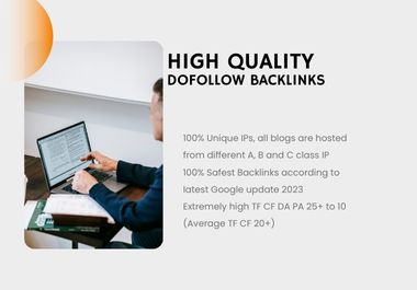 I will create 100 dofollow permanent backlinks