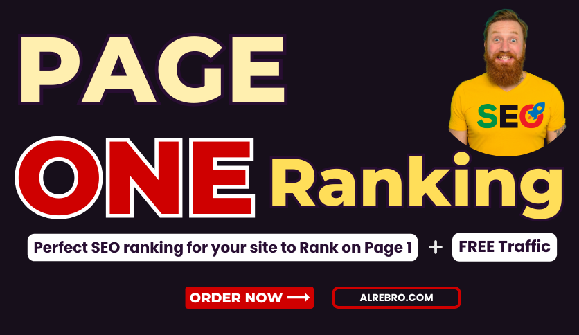  Get you Page 1 ranking in 10-20 days + FREE a Traffic