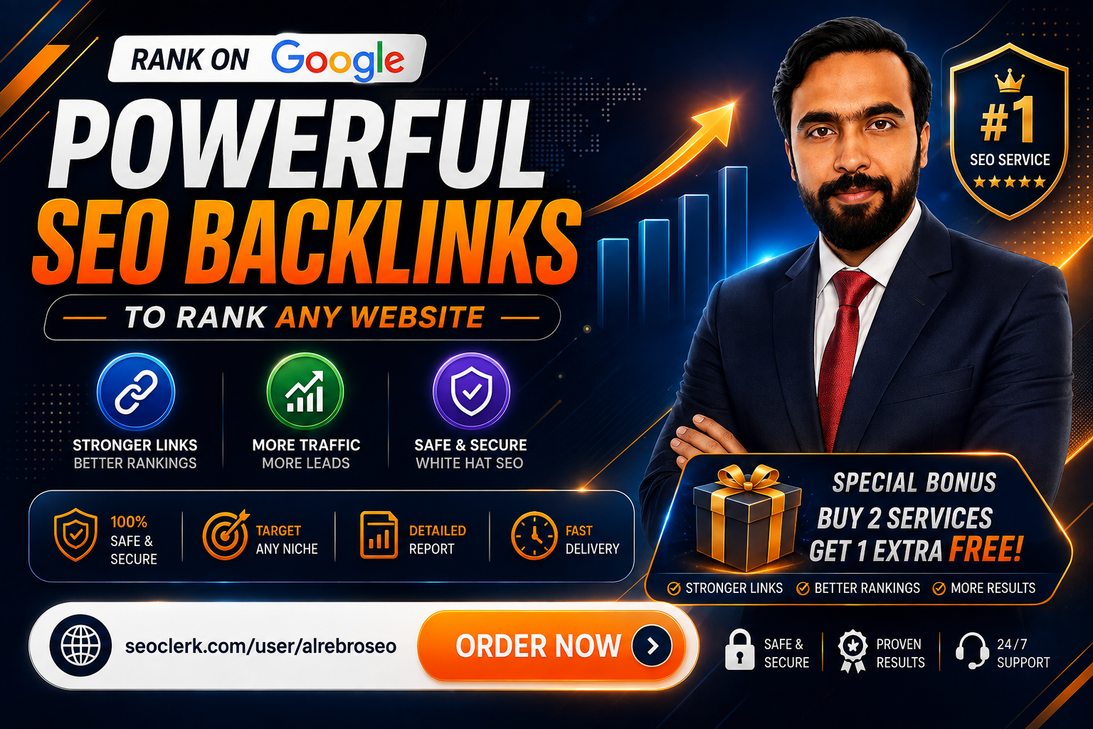 Rank on Google | Powerful SEO Backlinks to Rank any website