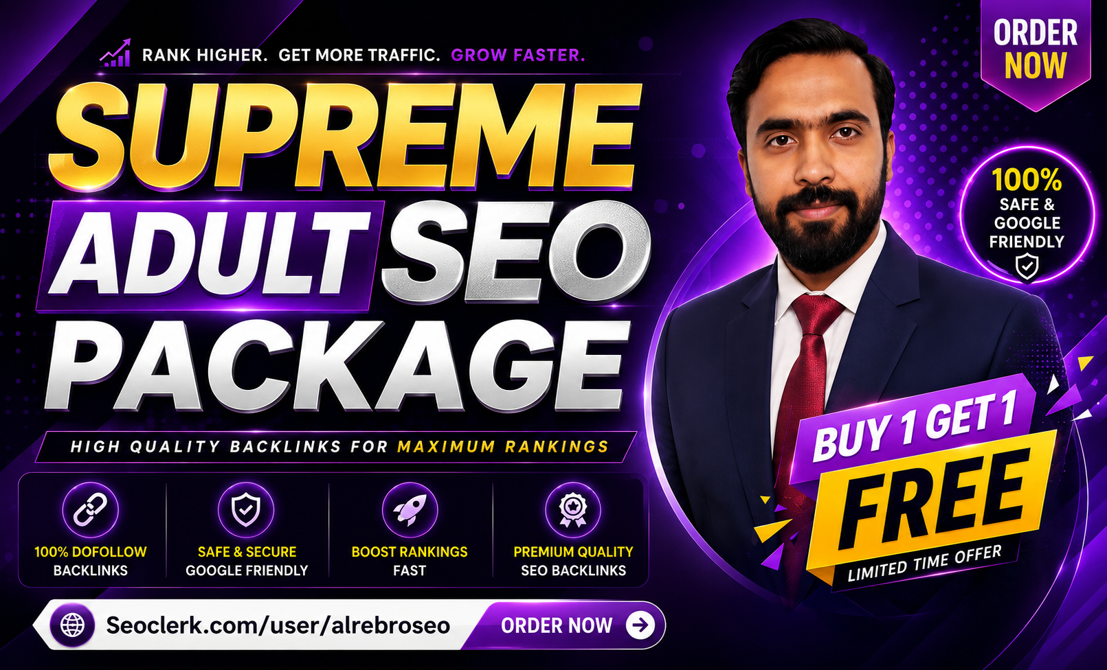 Supreme Adult SEO Package &ndash; Natural Link Building + Top Rankings