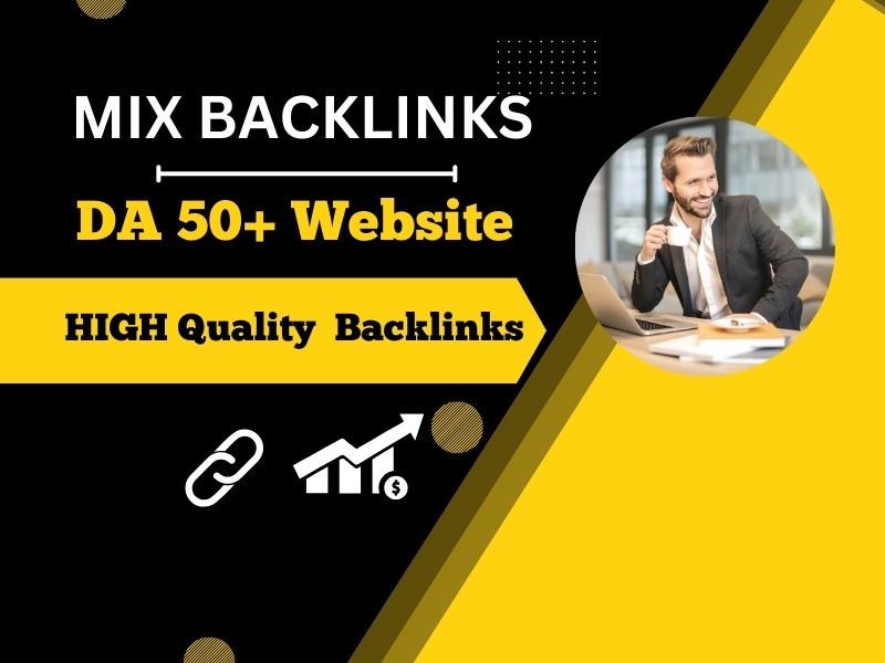 I will create 100 all best quality mix backlinks SEO service