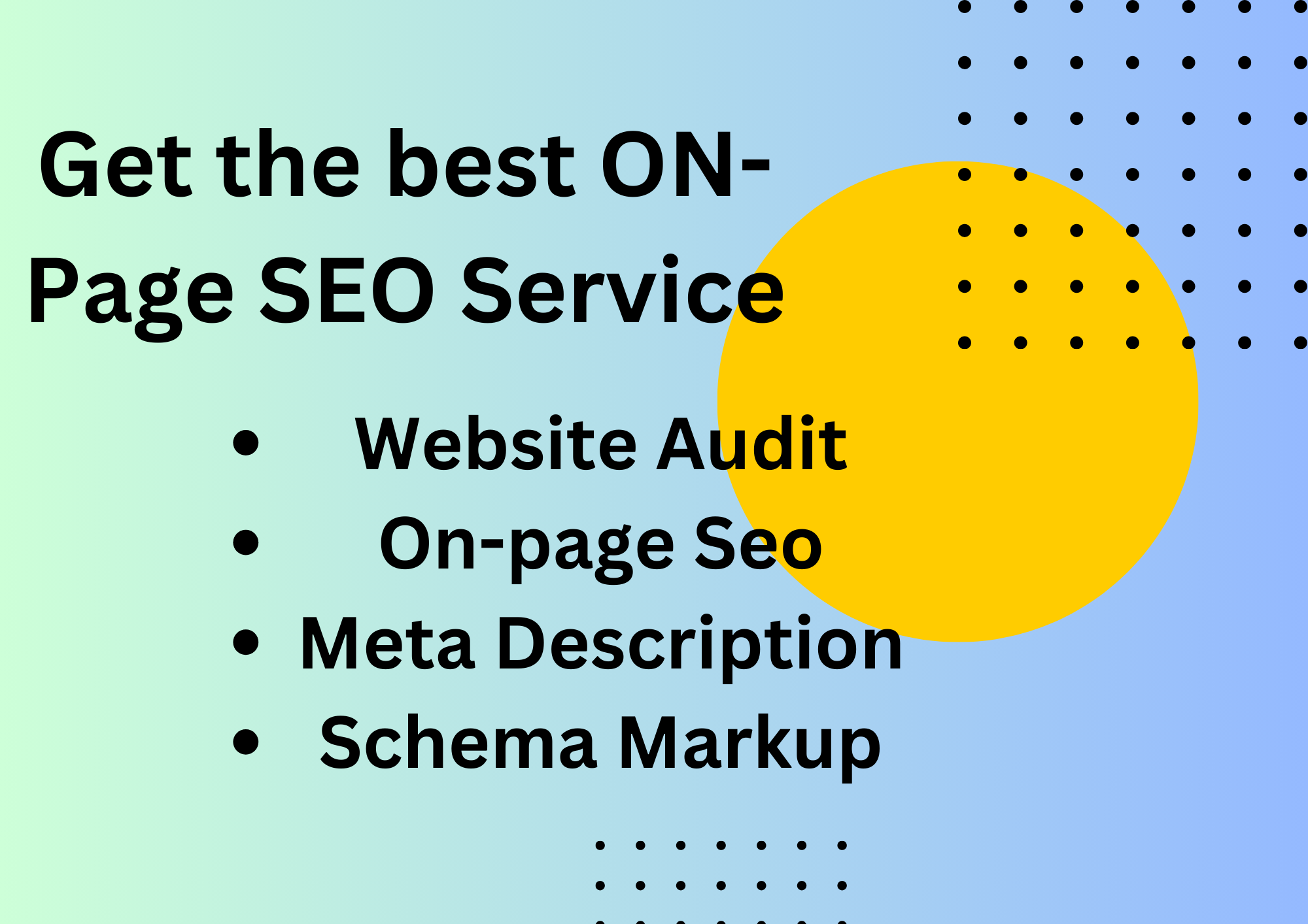I'll do complete On-page Seo for your website