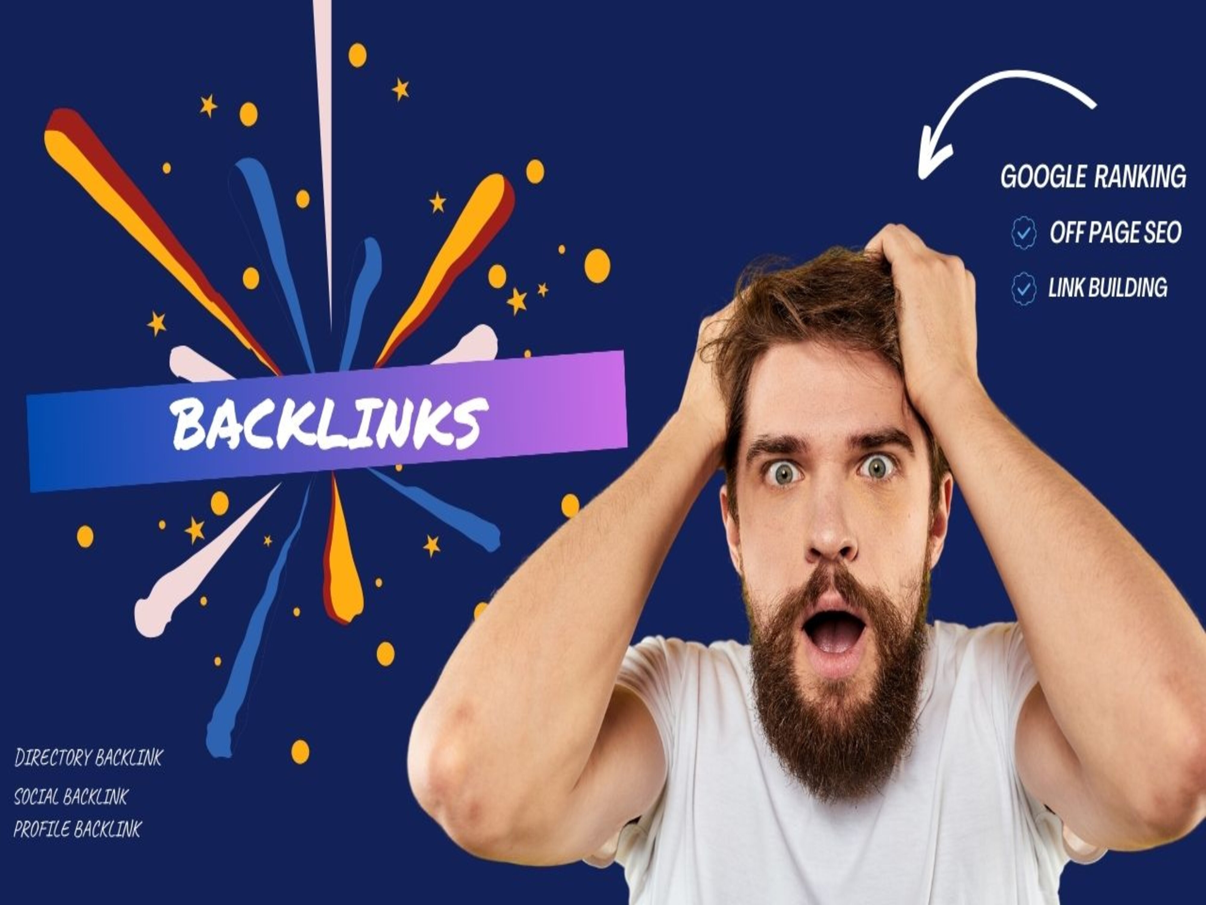 I will do high DA/PA Backlinks.