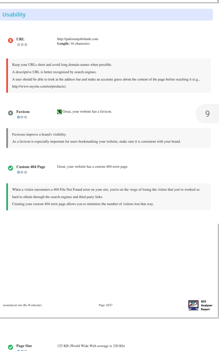 Professional SEO Audit , Analysis And Optimization Services 