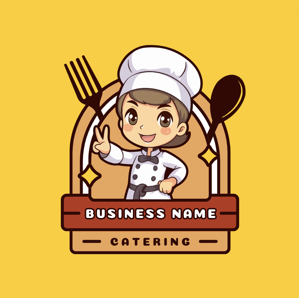  Business Logo for a catering company