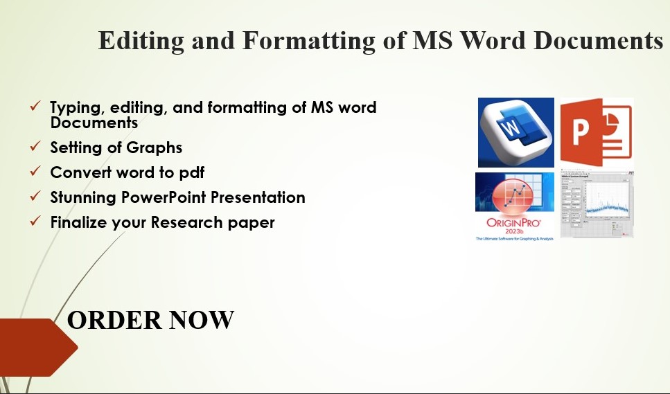 I will format and edit your MS Word Documents with perfection