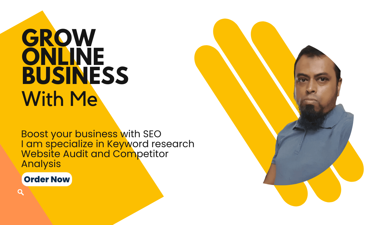 Search engine optimization including Keyword Research, Website Audit and Competitor Analysis