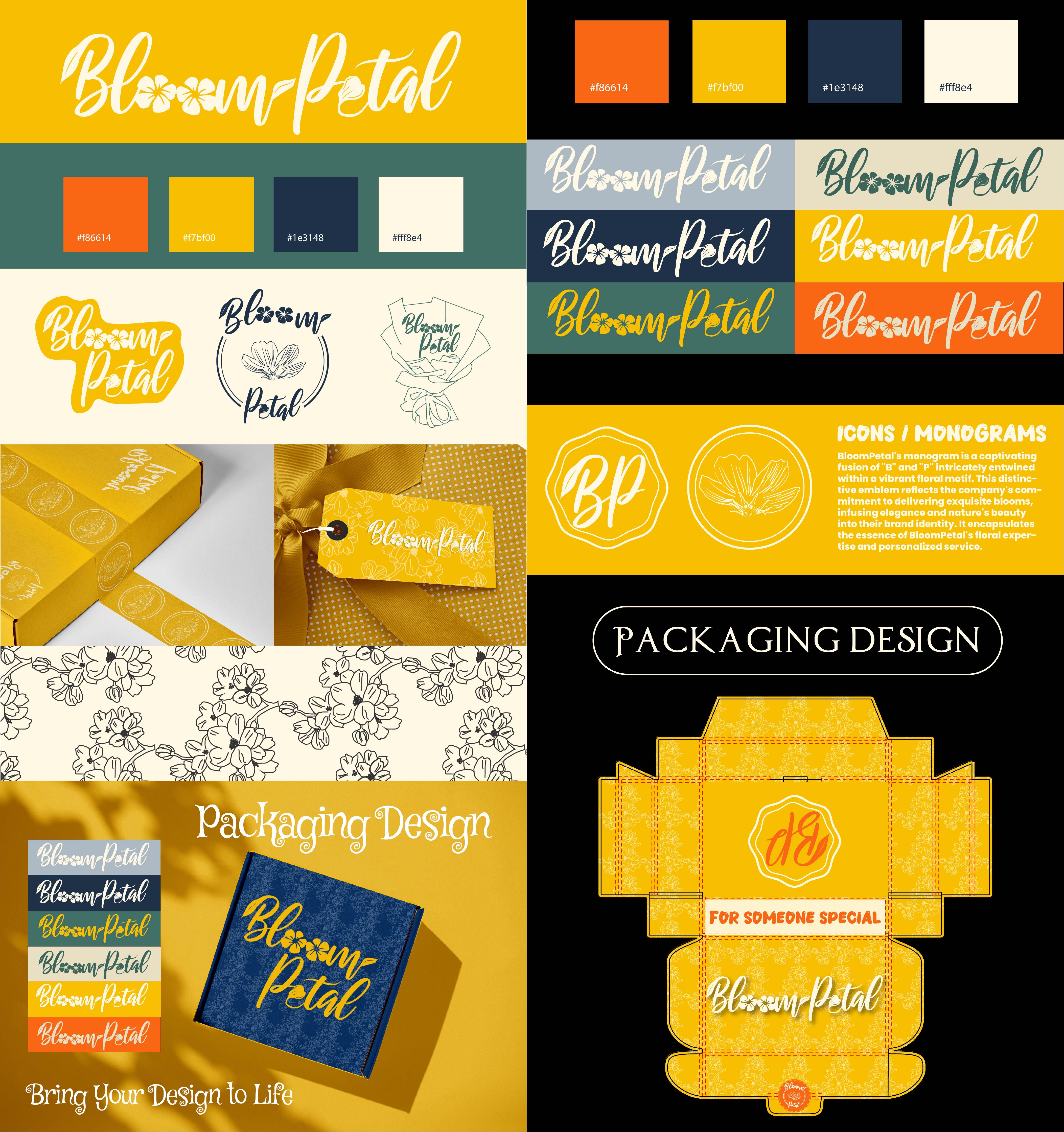 Professional Brand Identity Design by Kanzah Zahid