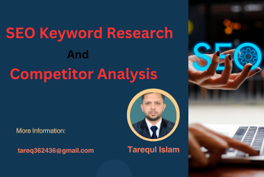 I will research the best SEO keywords and competitor ...