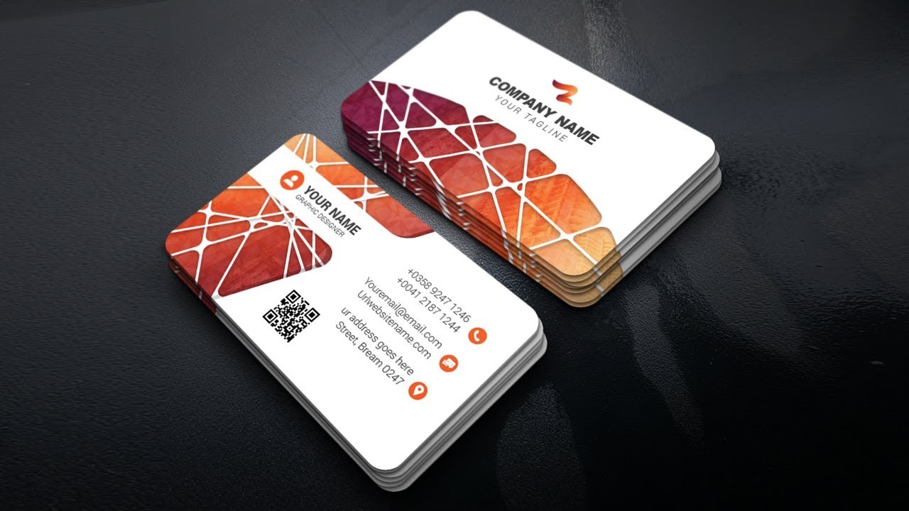 I will do creative luxury minimalist business card an...