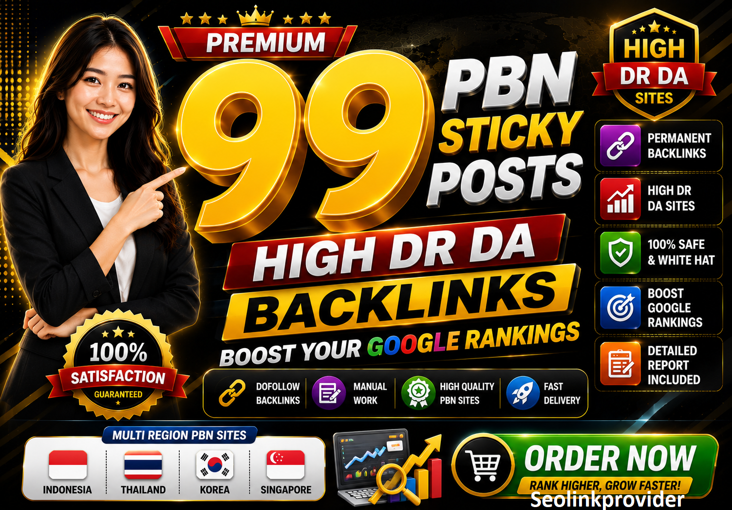 Premium 99 PBN Sticky Posts on DA 50+ Sites to Boost Your Website Rankings