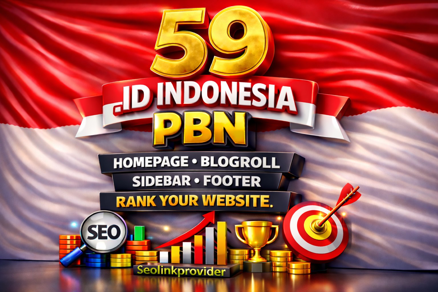 59 .id Indonesia PBN Homepage Blogroll Sidebar Footer To Rank Your Website