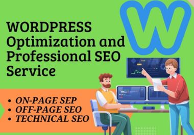 You will get complete WordPress on-page SEO and techn...