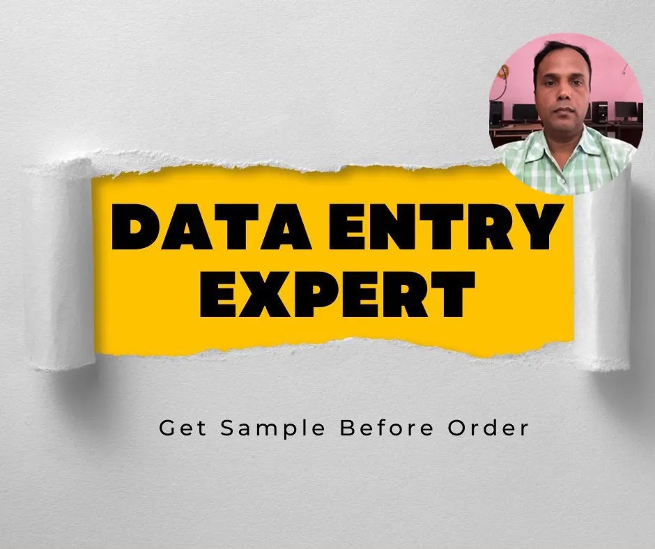 I will do fast data entry, copy paste, typing, vir...