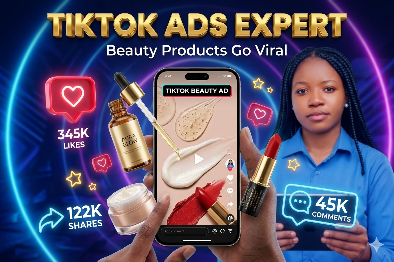 I will create vira Vide.o for beauty products that bo...