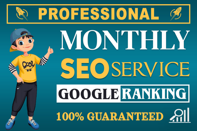 I Will Provide Monthly Off-Page SEO Services With Hig...