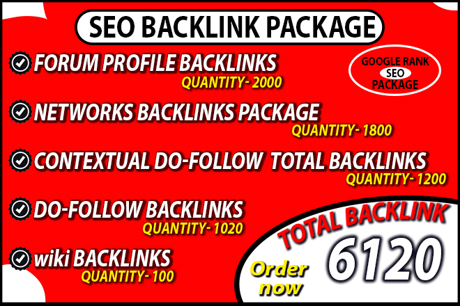 6120 Unique Article Dofollow Backlinks -Article directories-Forum Profile-Scl Profiles-Web 2.0 