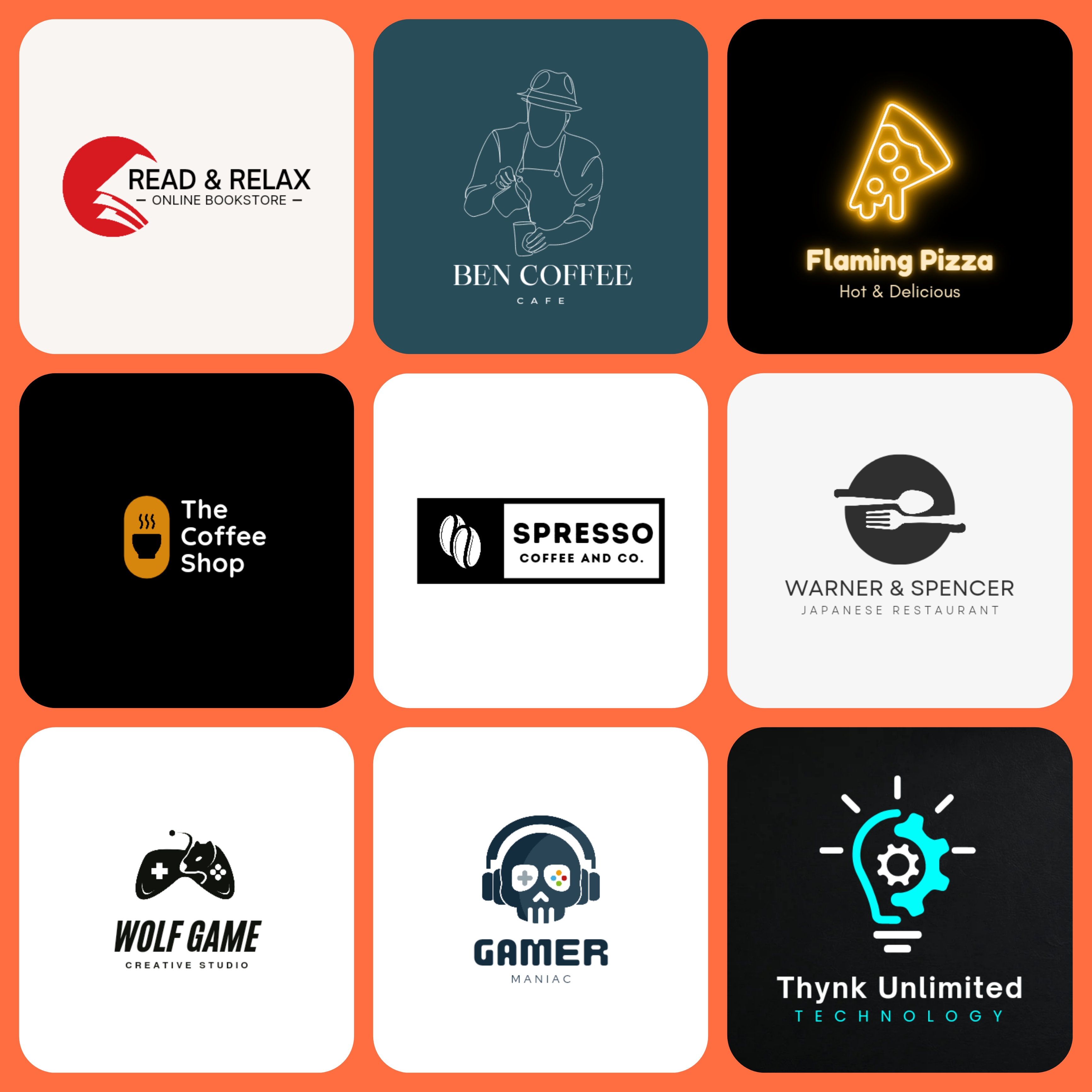 I will do a professional and creative logos with unlimited revisions 