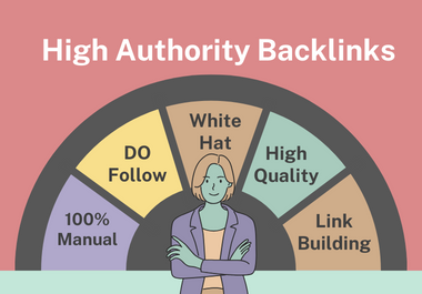 Build high quality backlinks with high DA PA 