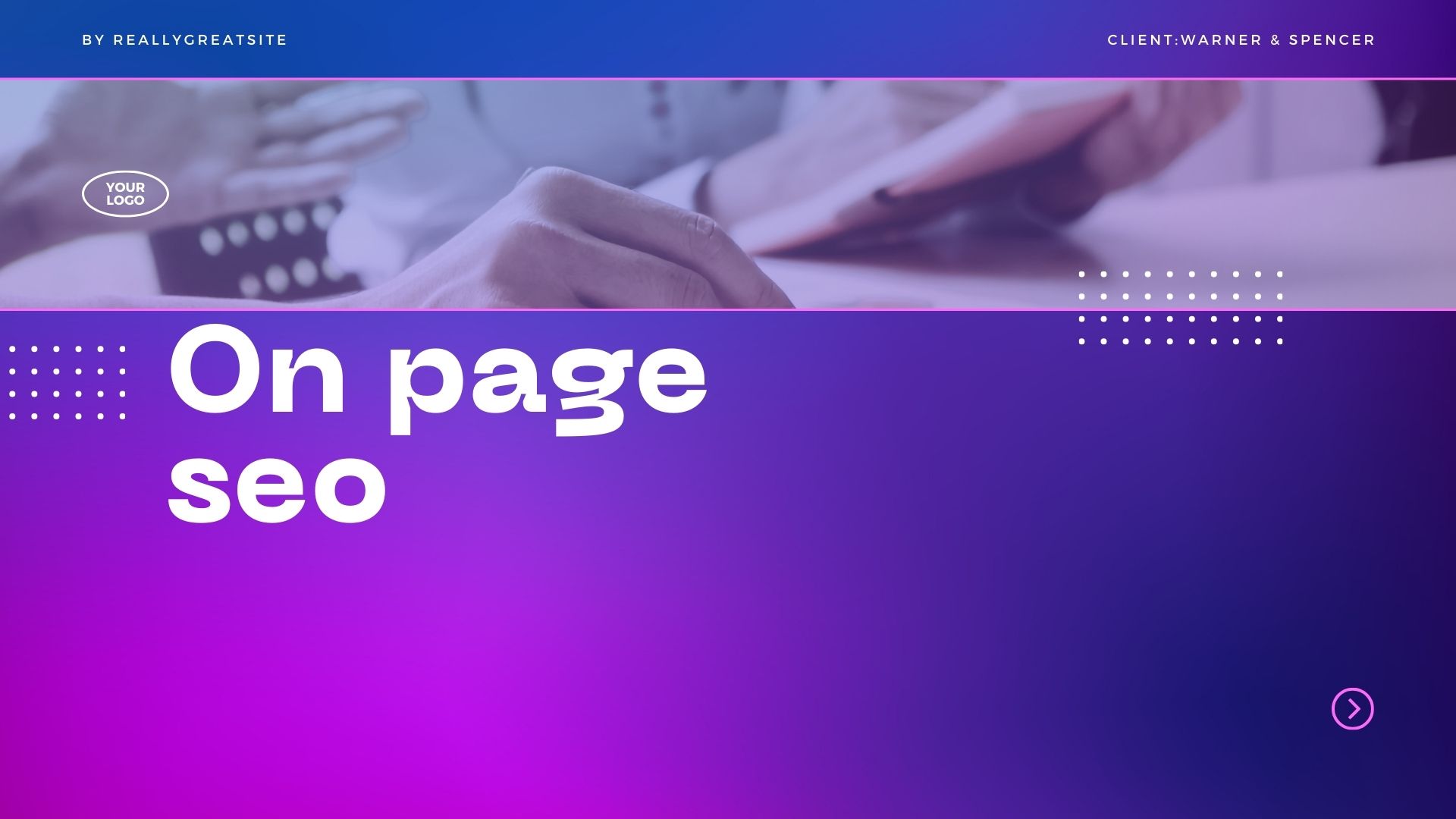 I will do on page SEO with Rank math