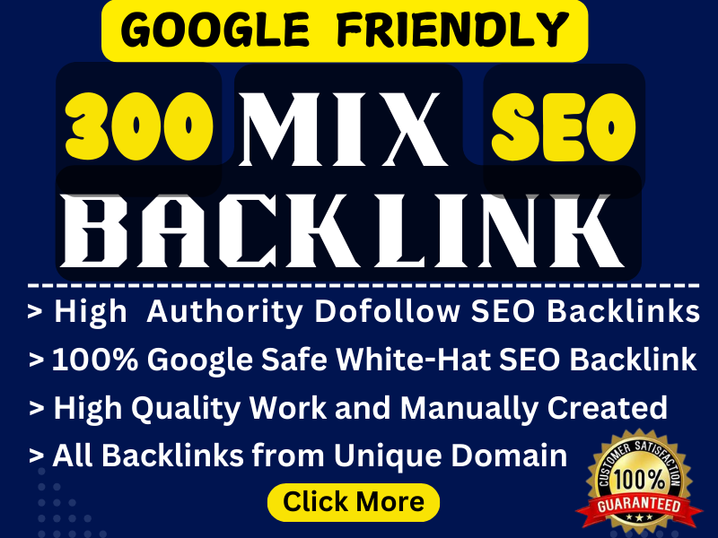I will do manually create 300 mix backlinks Profile, PDF, Article post, web2.0,Maps and some more.