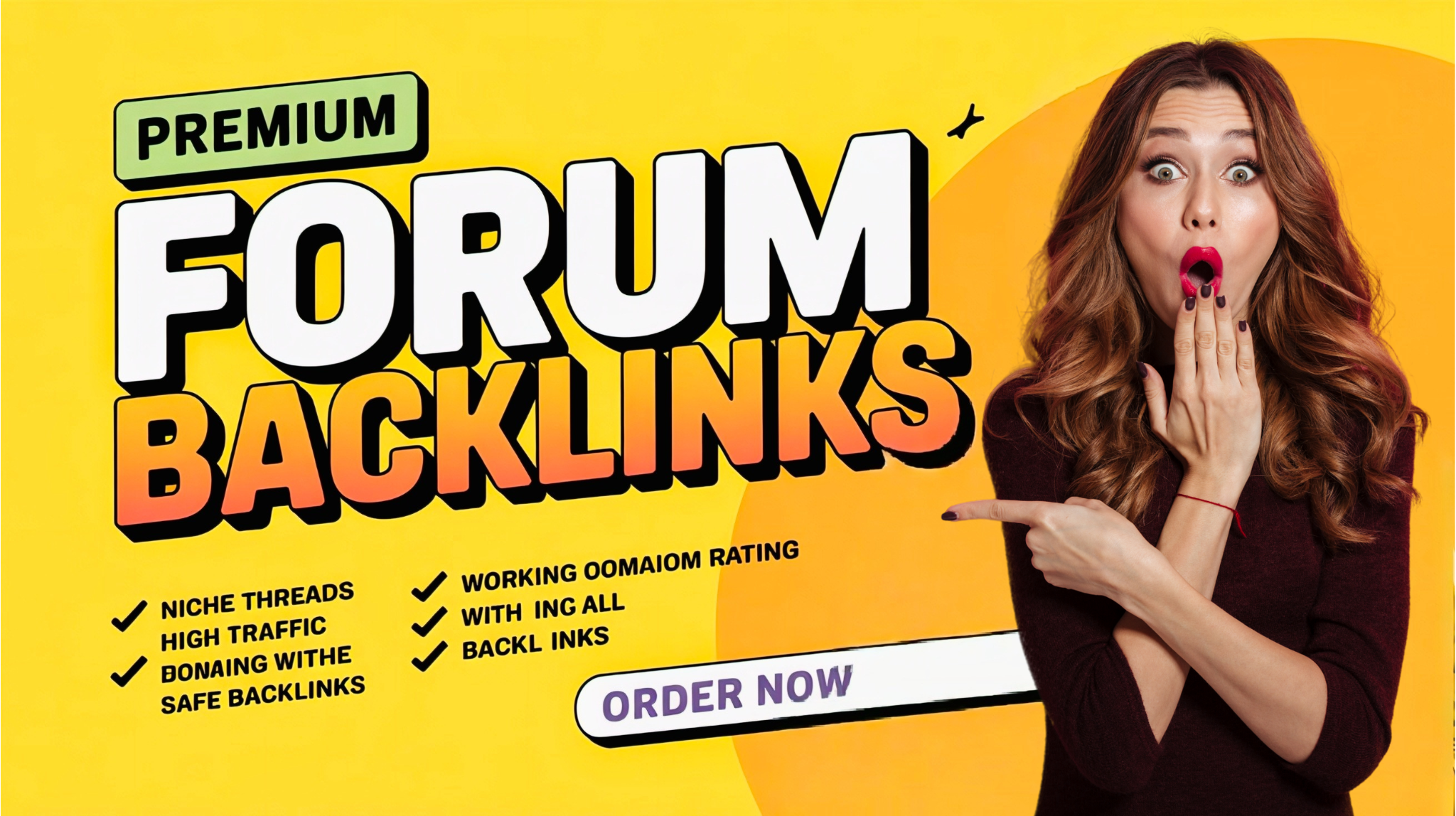 I will do 40 USA niche relevant forum backlinks