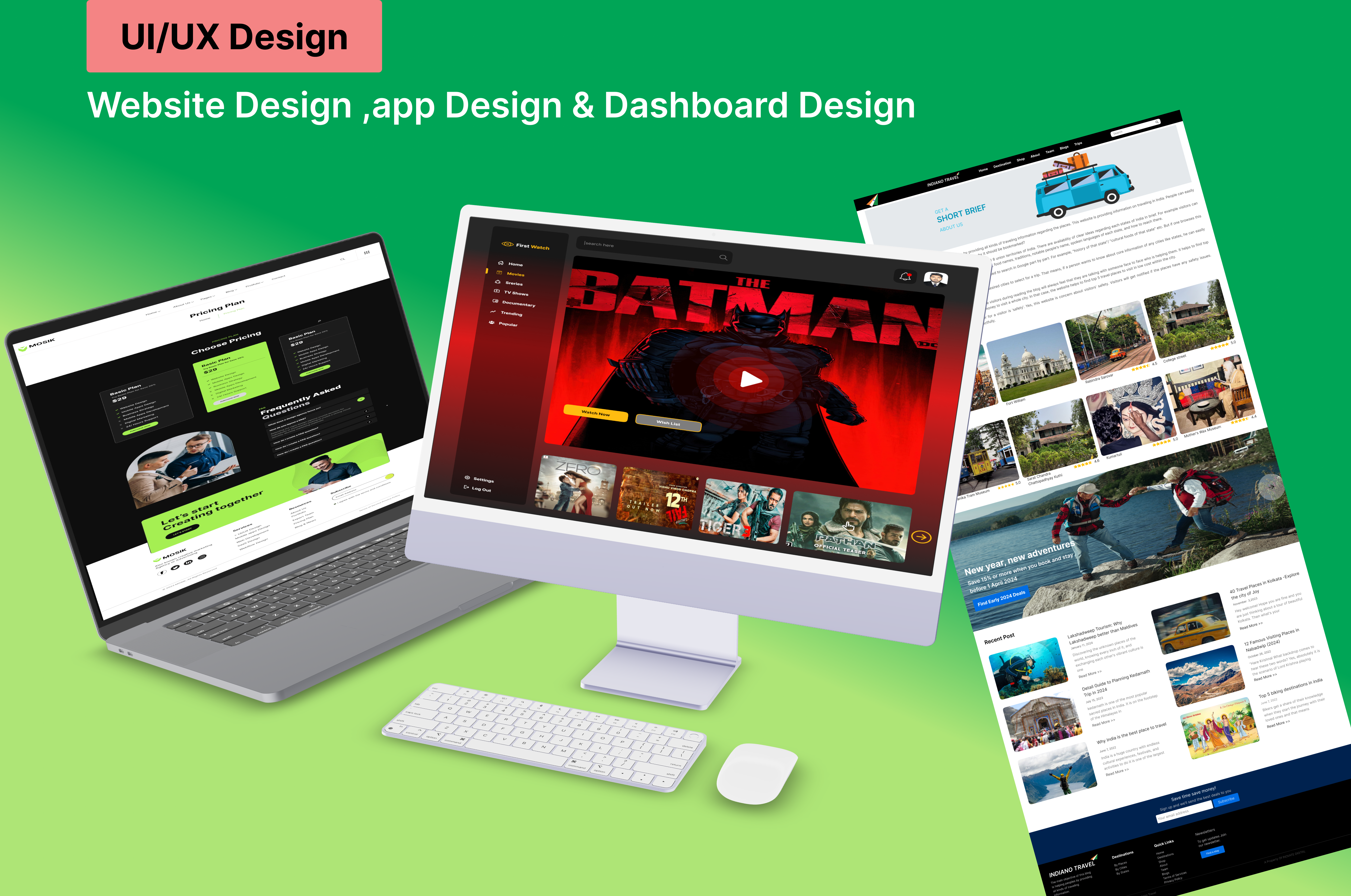 I will do responsive UI UX website design or mobile app UI UX design