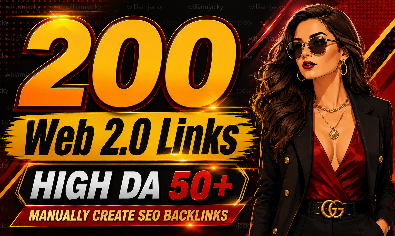 Get High Quality 200 Web 2.0 SEO Dofollow Backlinks High DA50+