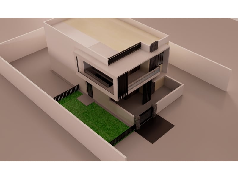 3d architecture modeling turn your idea in to model and render