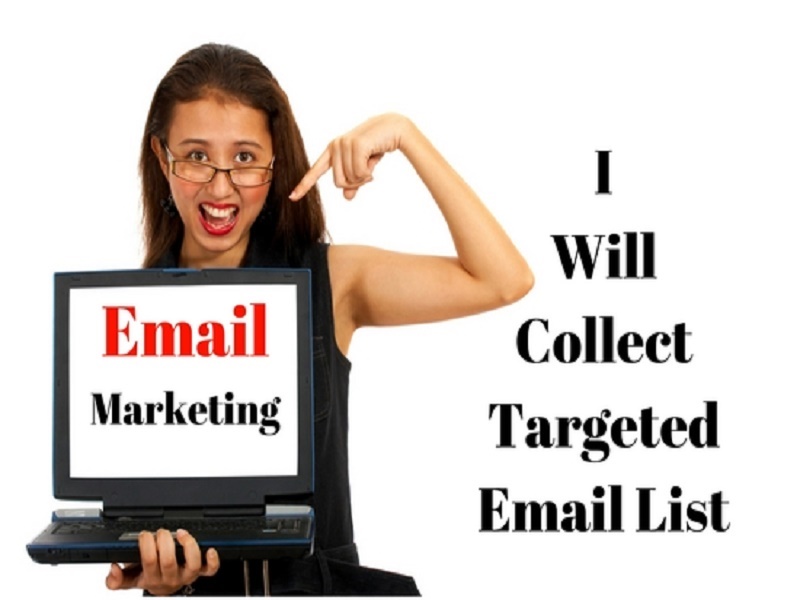 provide a list of targeted emails for your business