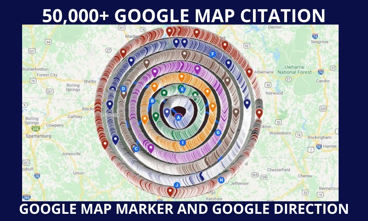 I will do 2000 google map citation for local business...