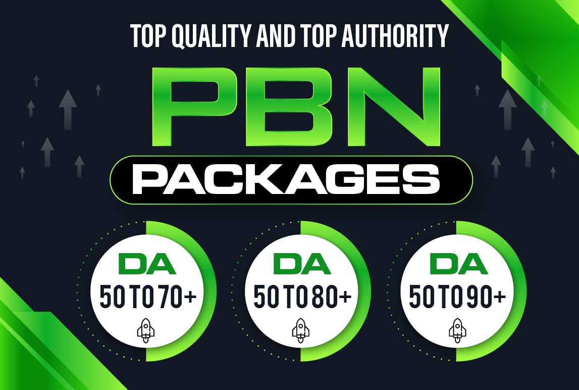 5 Strong Homepage PBN Links DA 50+ for SEO Power & Google Ranking