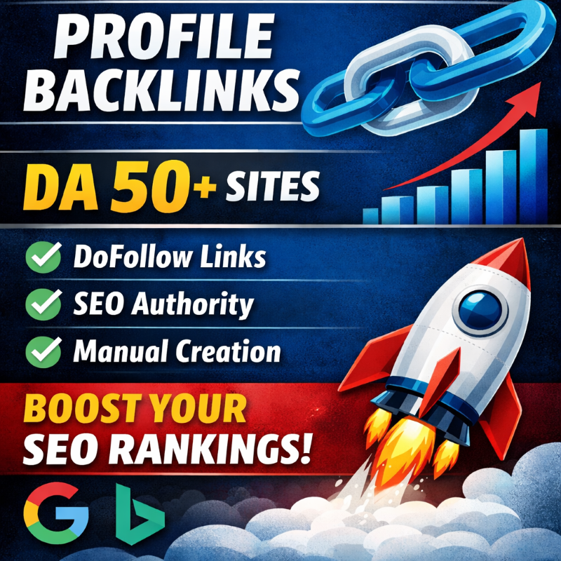 I Will Build High Authority DA 50+ Profile Backlinks ...