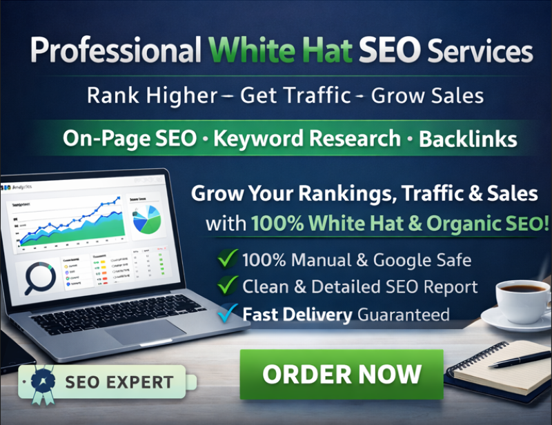 Professional White Hat SEO Services On-Page, Keyword...