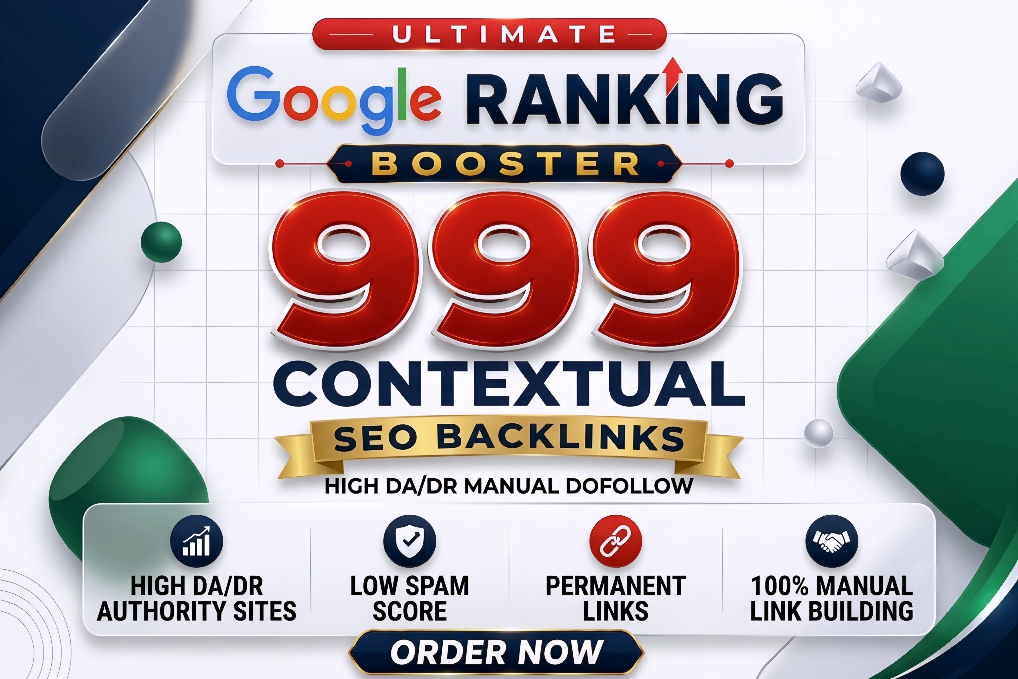 Ultimate Google Ranking Booster &ndash; 999 High DA50+ Manual Dofollow SEO Safe Backlinks