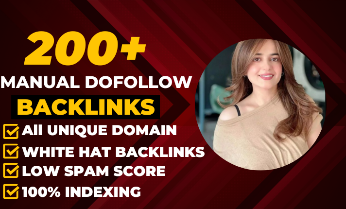 I will do manual white hat SEO backlink service for google ranking