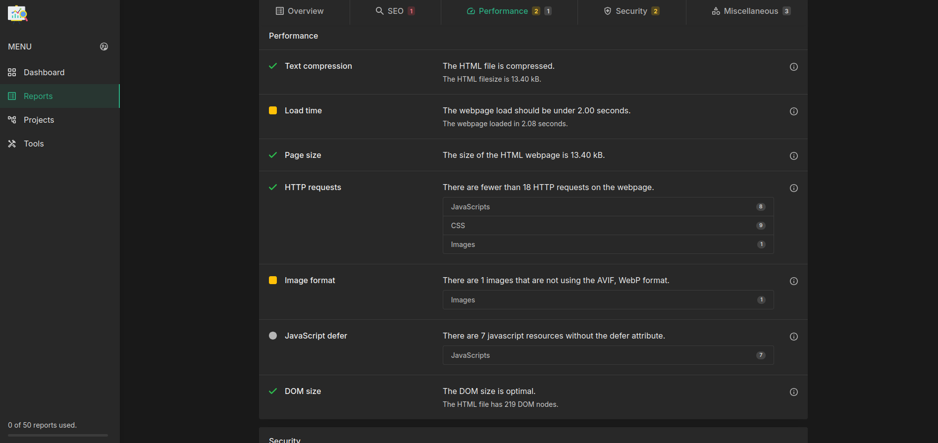 Complete SEO Audit and Report for up to 50 Websites/Web pages