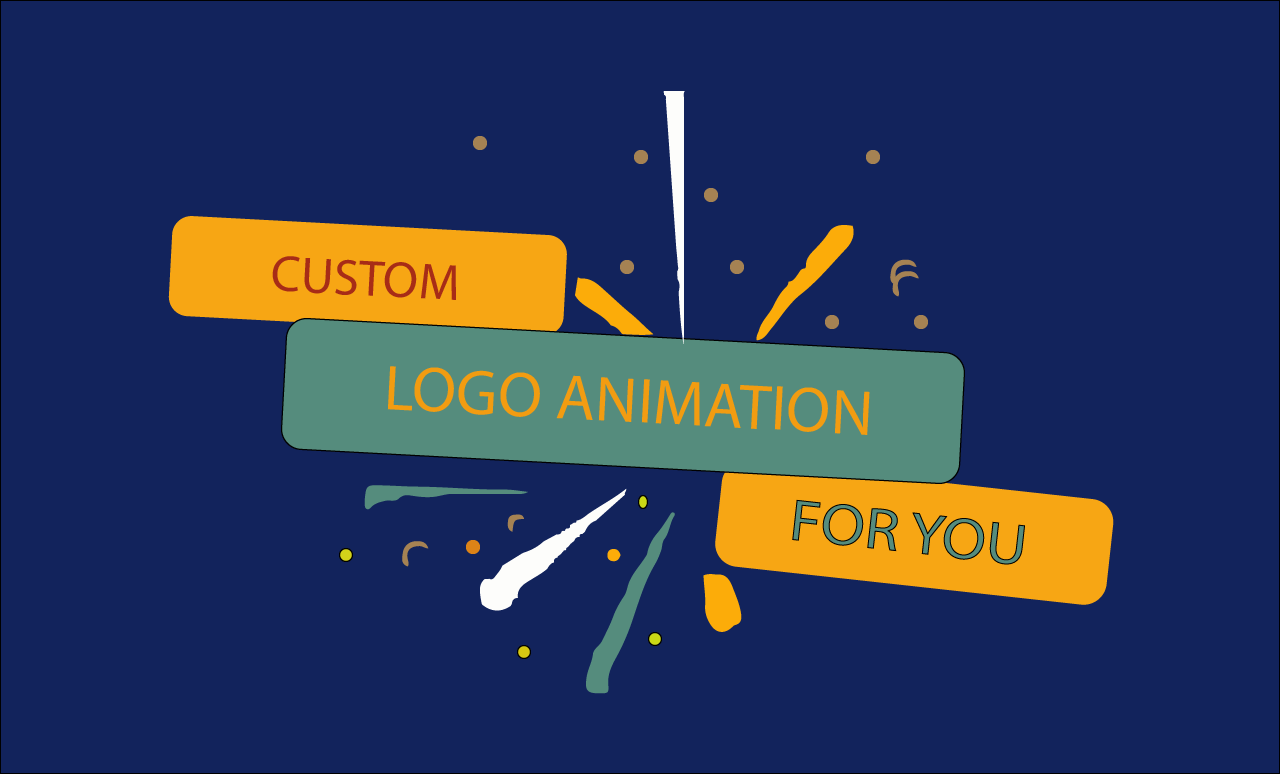 I will create elegant luxury gold logo animation 