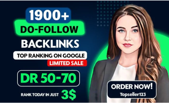 I Will Create 1900+ Do-Follow Backlinks For Top Ranking