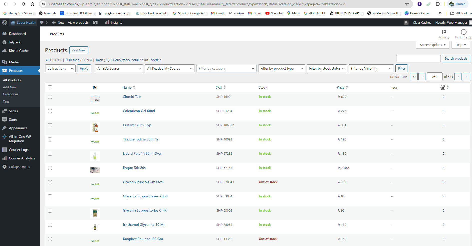 i will 40 upload products or upload listing All Ecommerce Store 