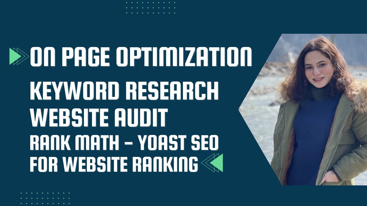 Professionally do on page optimization