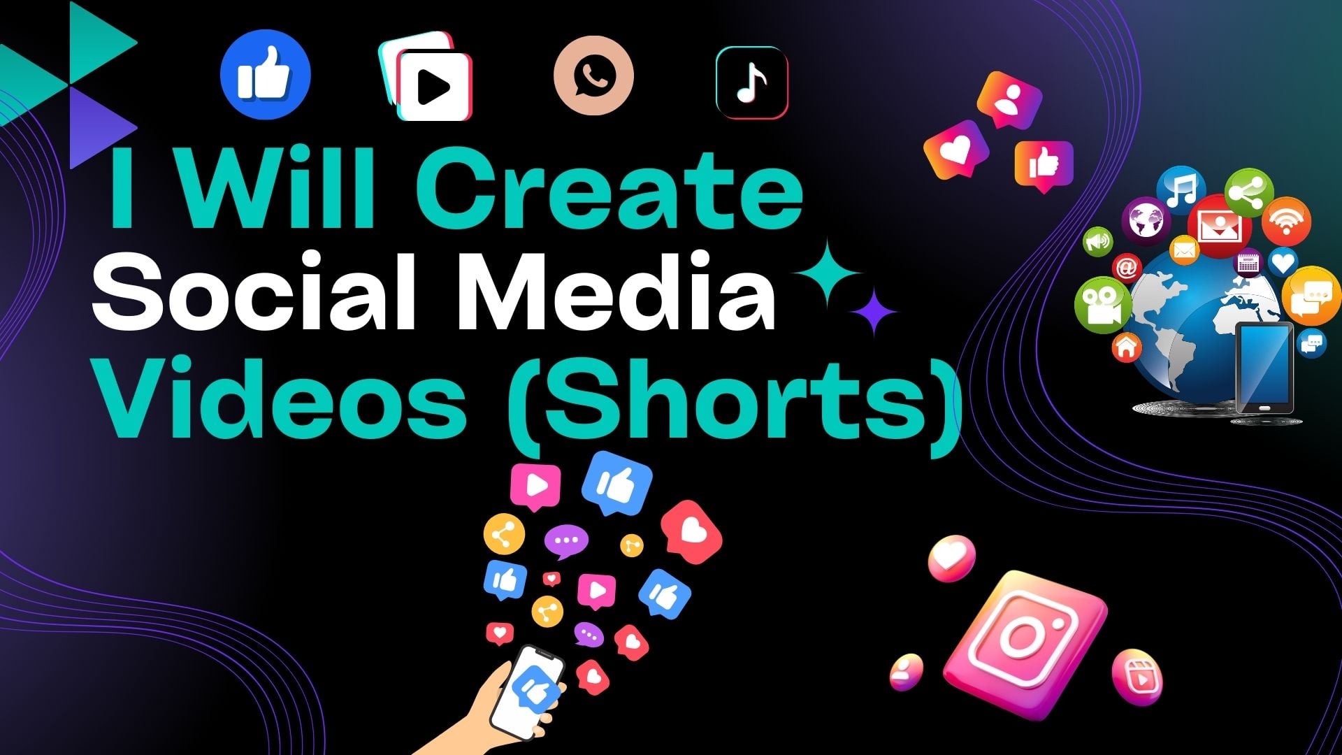 I will Create Instagram Reels and YouTube Video Short...