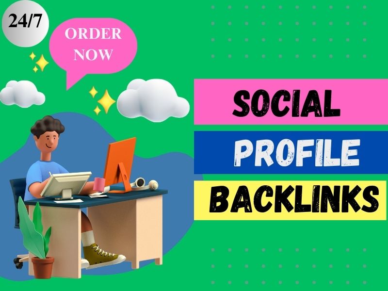 I will do 60 high authority profile backlinks, SEO l...