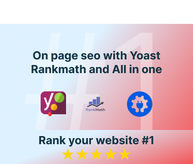 I will do complete wordpress onpage SEO with Yoast, ...