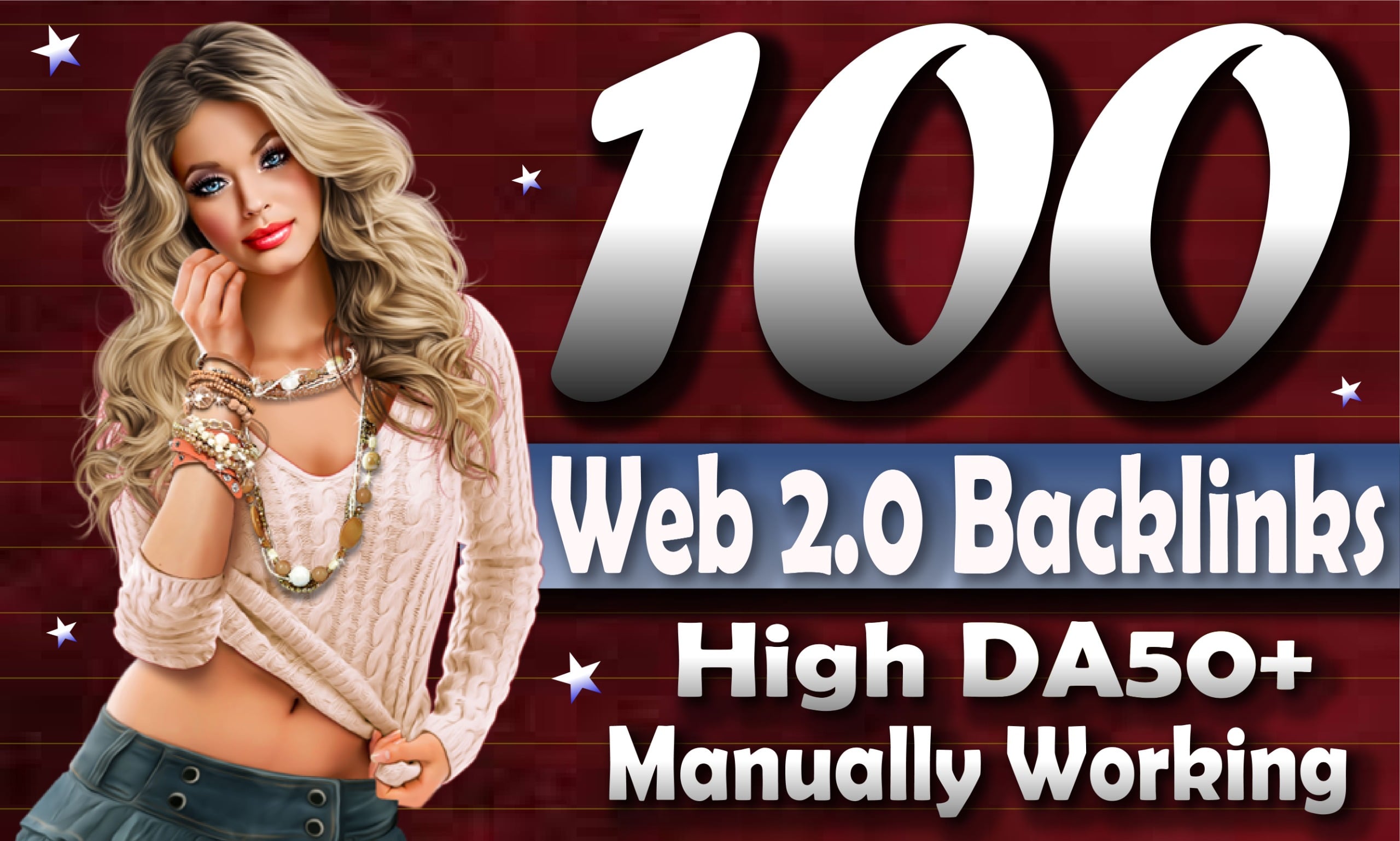100 High DA Web 2.0 Backlinks | Premium SEO Link Building Service