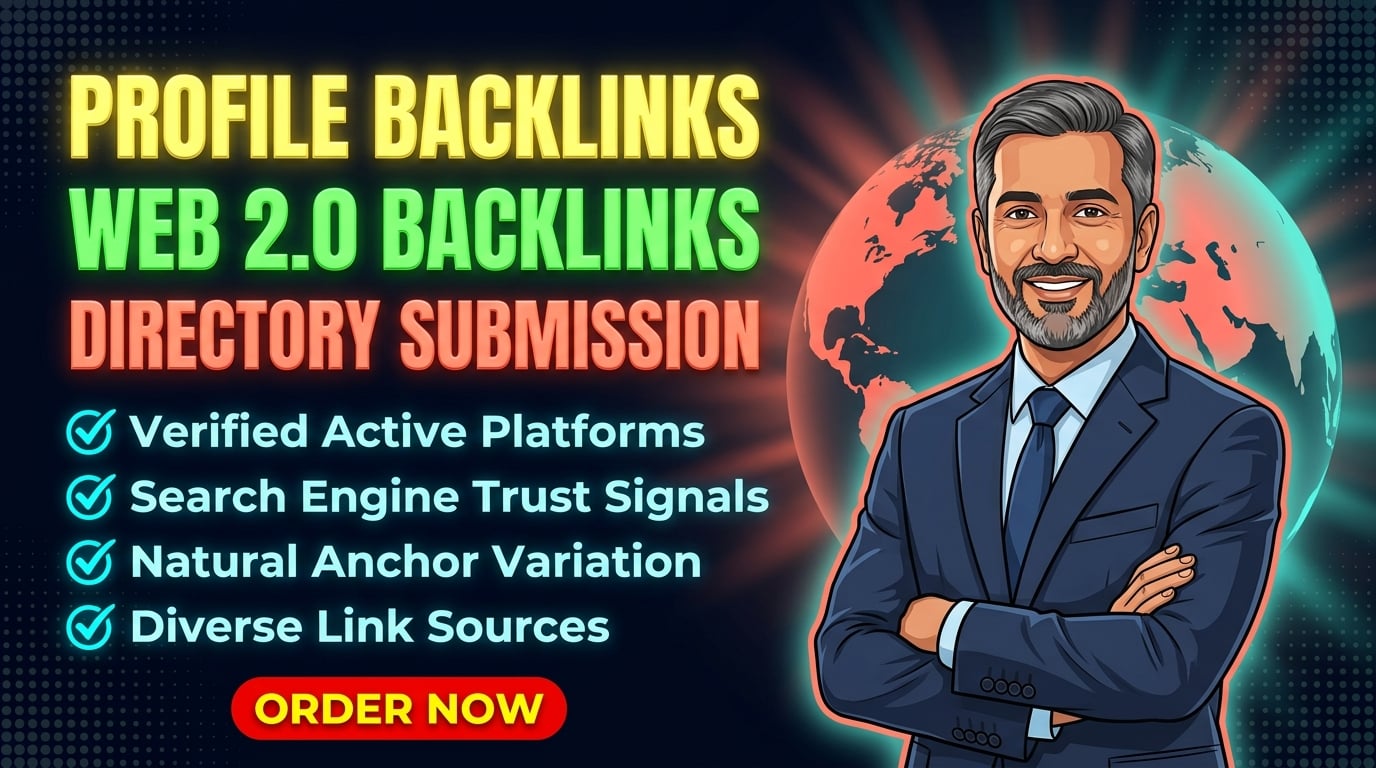 40 Dofollow Mix Backlinks Profile Backlinks, Web 2.0 Backlinks & Directory Submission