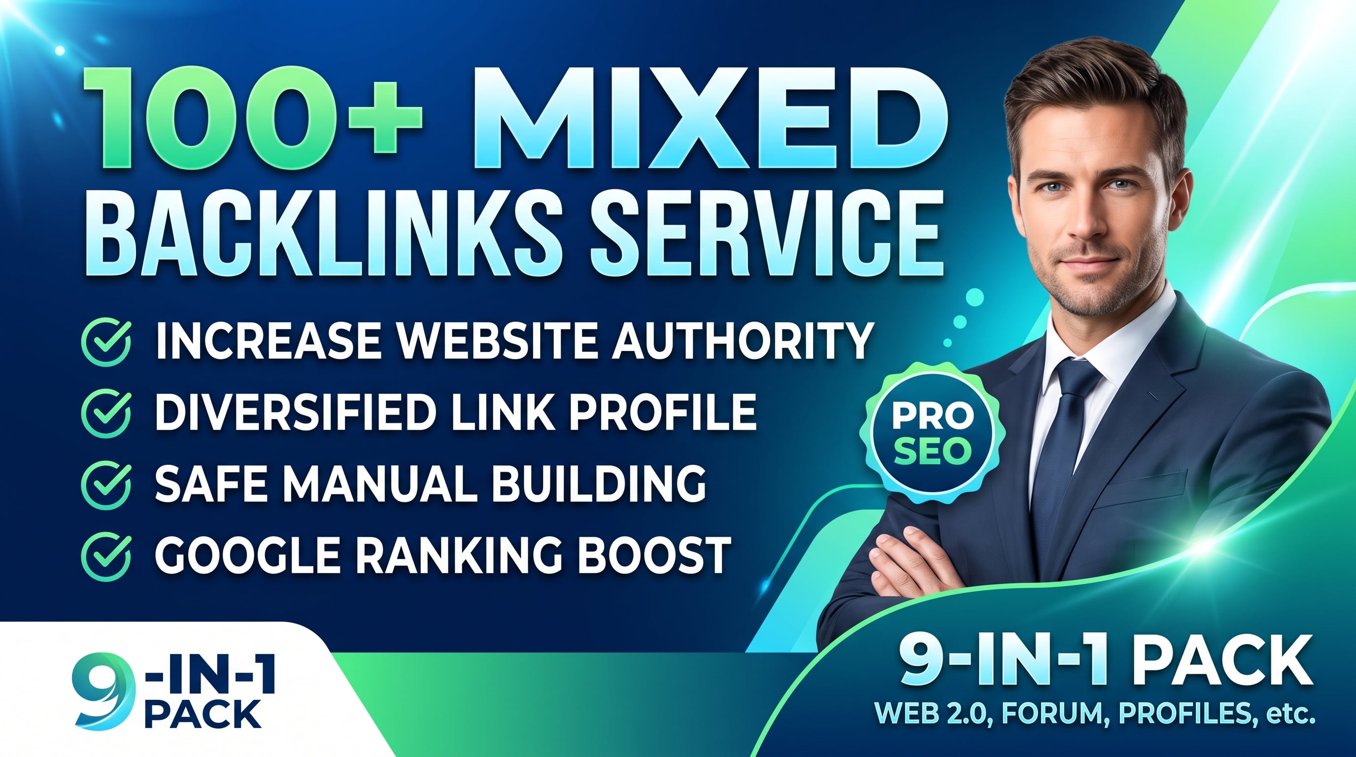 ​I Will Build 100 High DA Manual Mix Backlinks Link Diversity Package