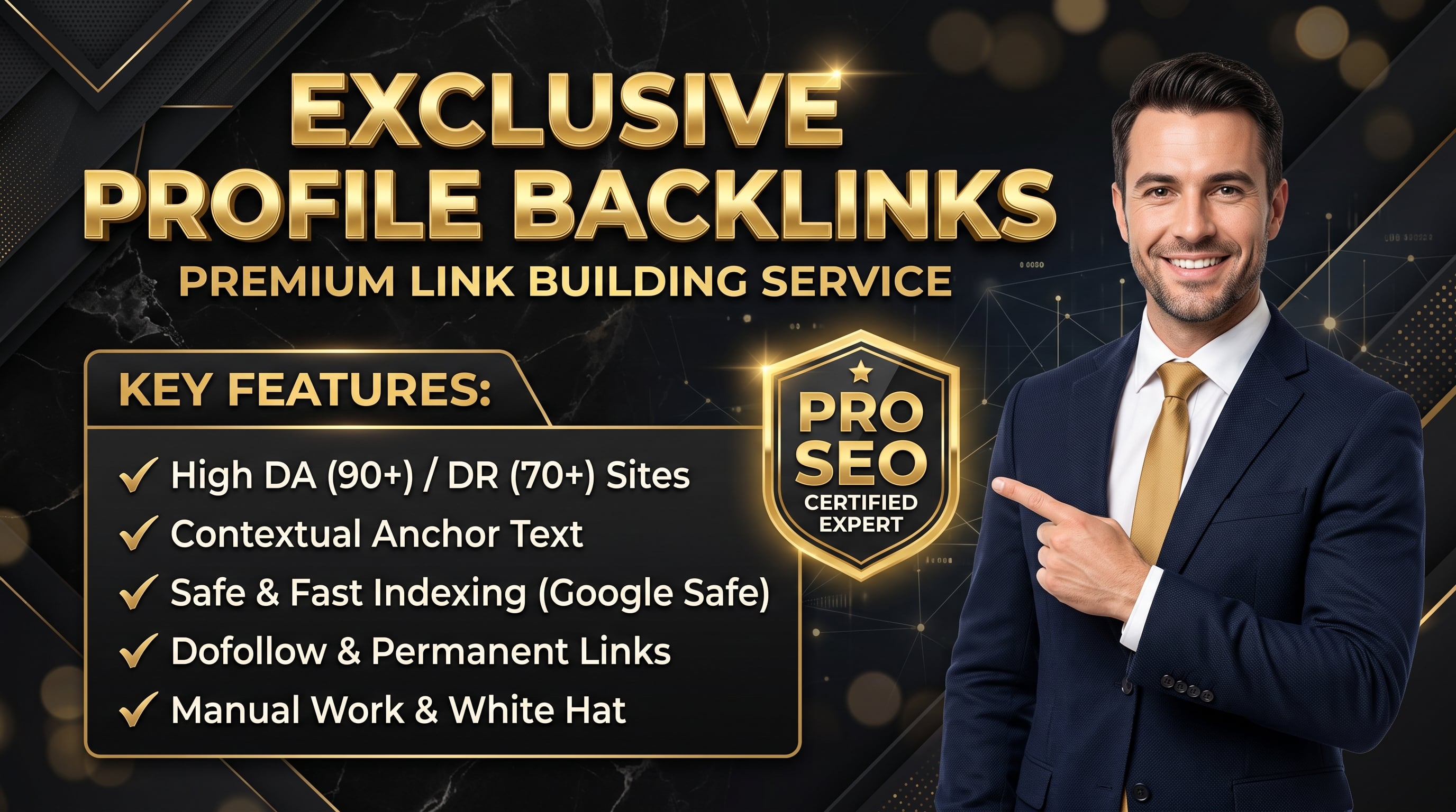 I Will Create 70 Premium Manual Profile Backlinks To Boost SEO